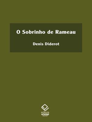 cover image of O sobrinho de Rameau
